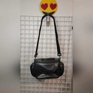 Samsonite Black Leather Men's Bag